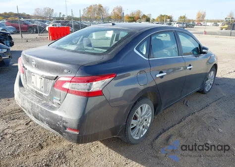 2013 Nissan Sentra Sl z USA, uszkodzony, nr VIN 3N1AB7AP3DL644980